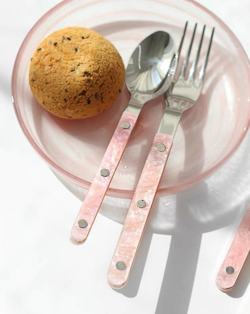 Pinky Elegant Salt Lake Flatware Cutlery Set of 10