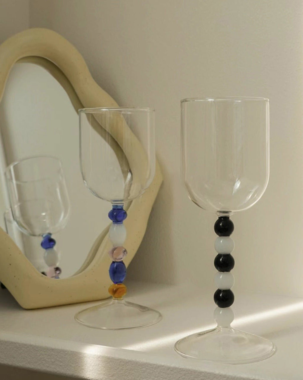 Gemstone Bordeaux Wine Glasses Set of 2