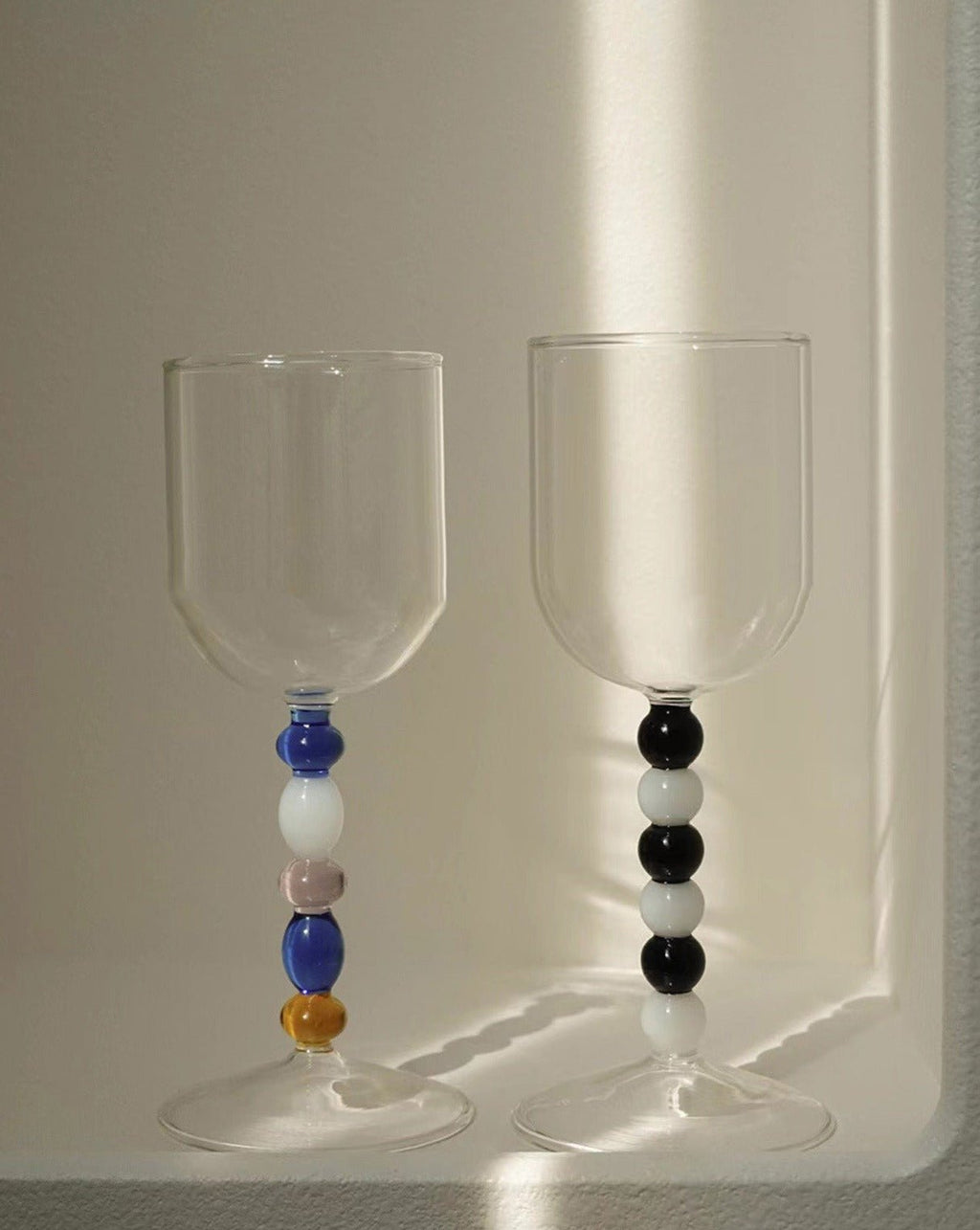 Gemstone Bordeaux Wine Glasses Set of 2