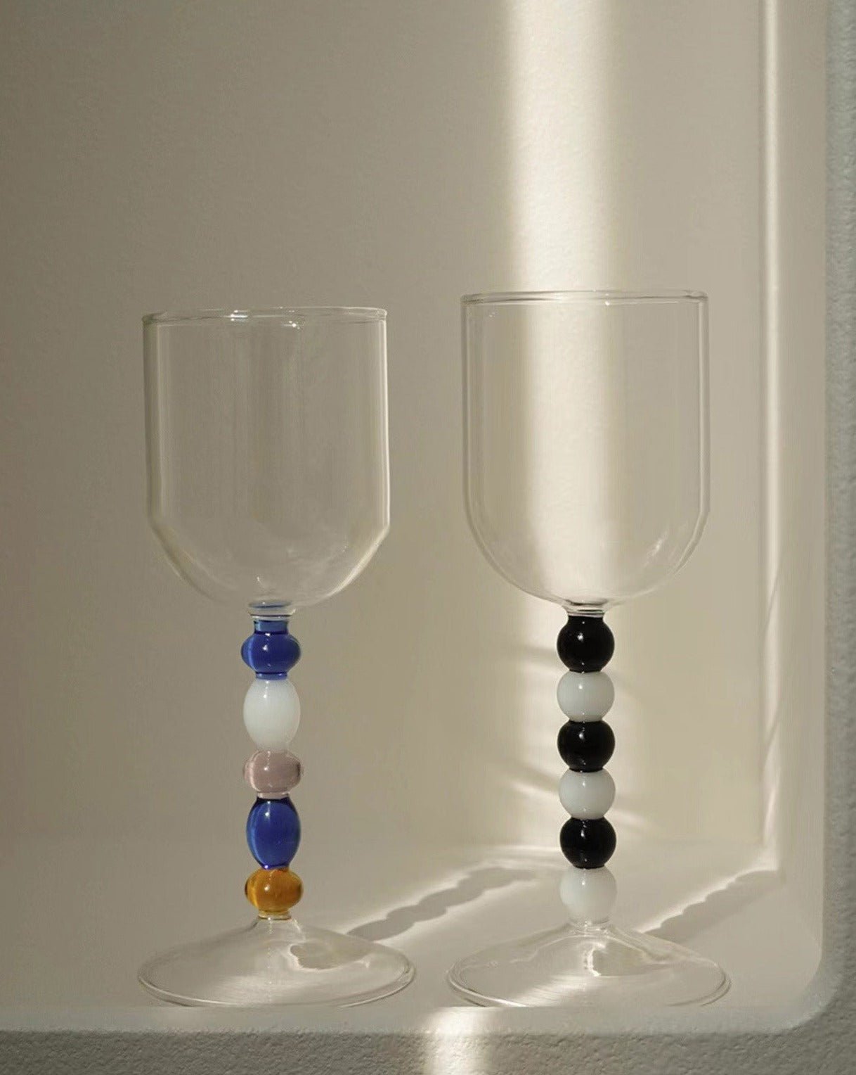 Gemstone Bordeaux Wine Glasses Set of 2