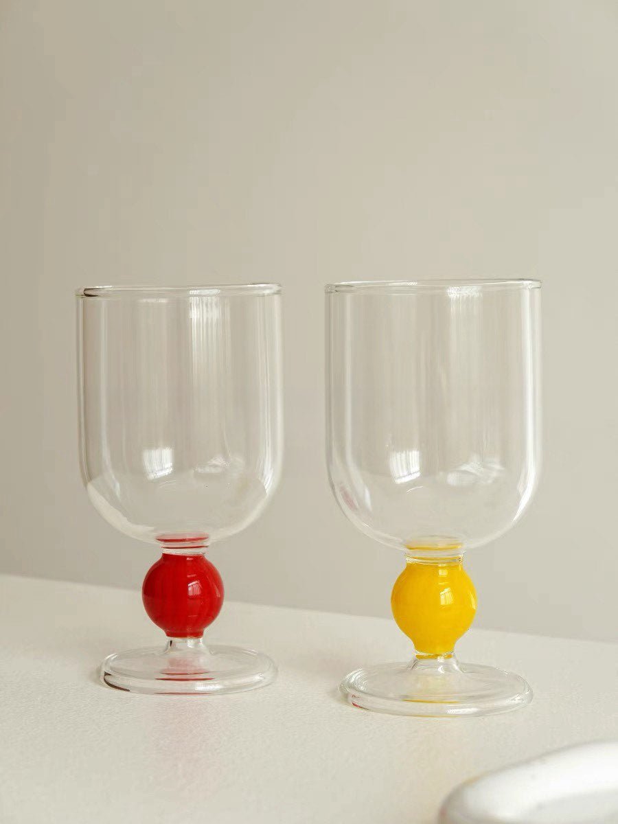 Gumballs Wine Glass Set