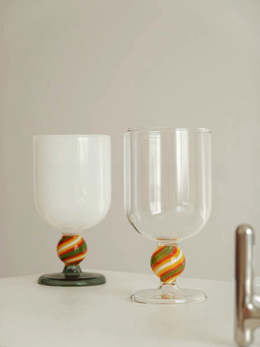Gumballs Wine Glass