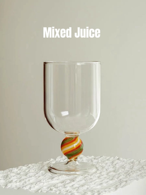 Gumballs Wine Glass
