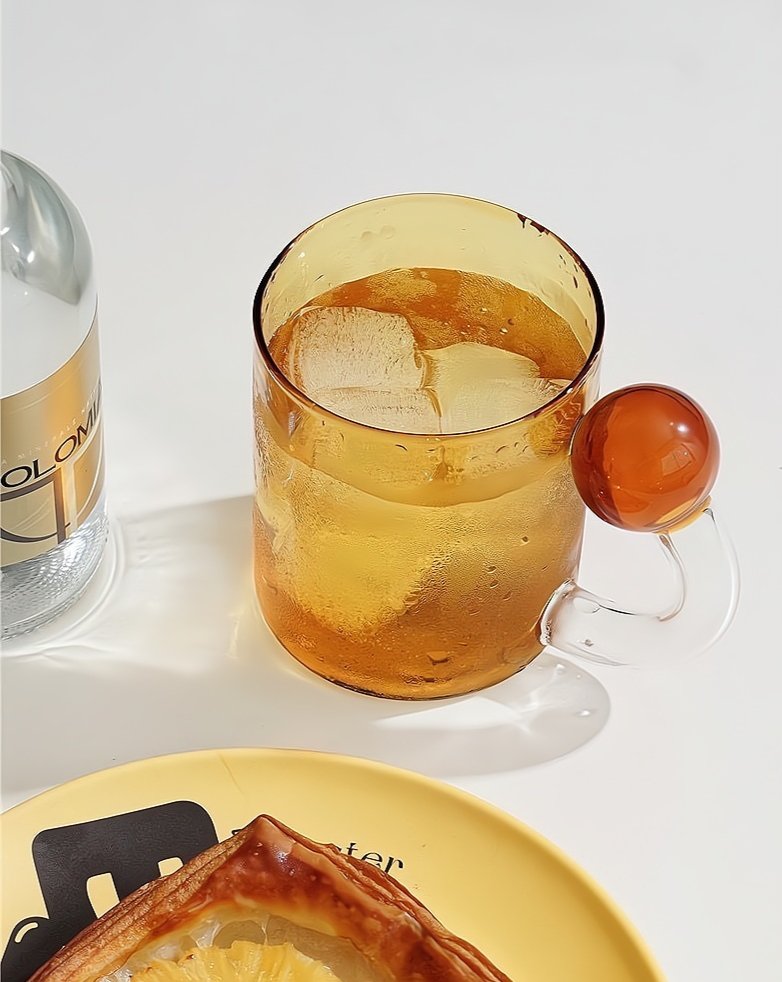 Hand Blown Lollipop Mugs