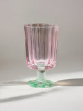 Hand Blown Petal Goblets