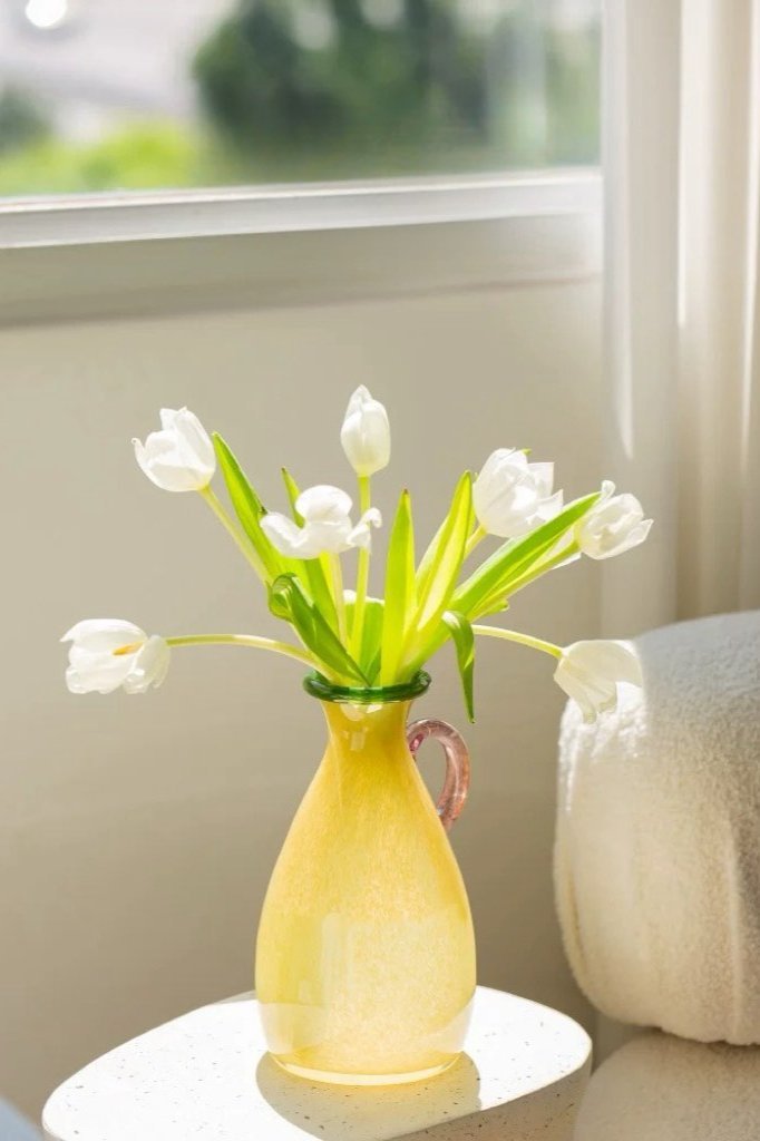 Handblown Bonbon Dopamine Bottle Vase