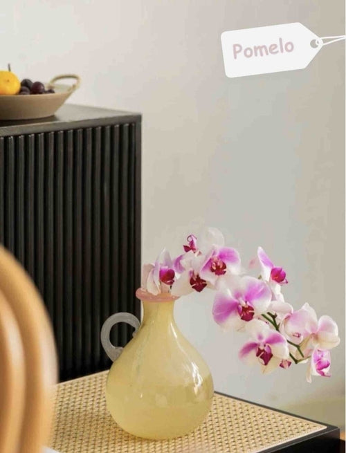 Handblown Bonbon Dopamine Bottle Vase