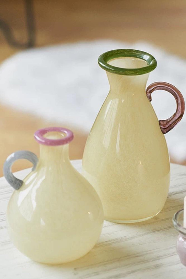 Handblown Bonbon Dopamine Bottle Vase