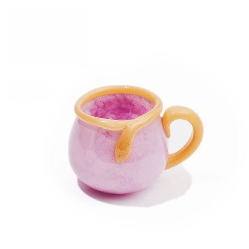 Handblown Bonbon Glass Mug, Dopamine Espresso Cups