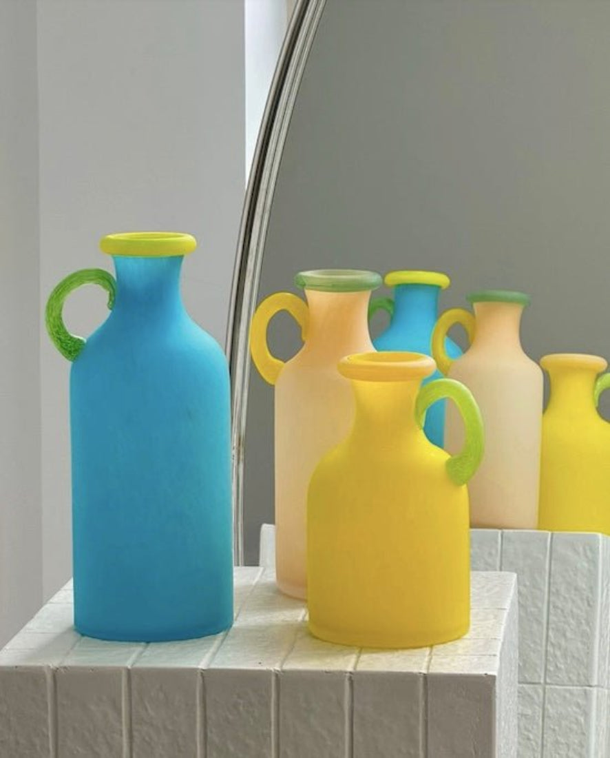 Handblown Bonbon Pitcher Vase
