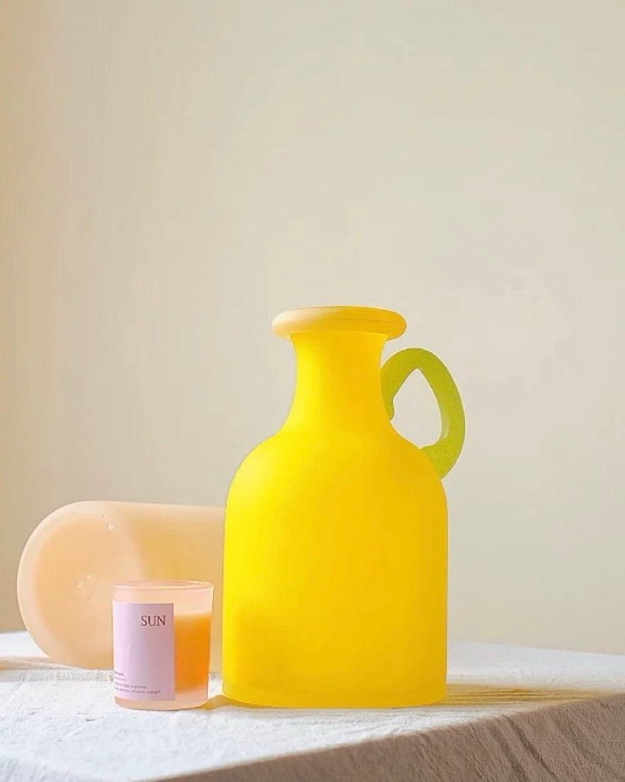 Handblown Bonbon Pitcher Vase