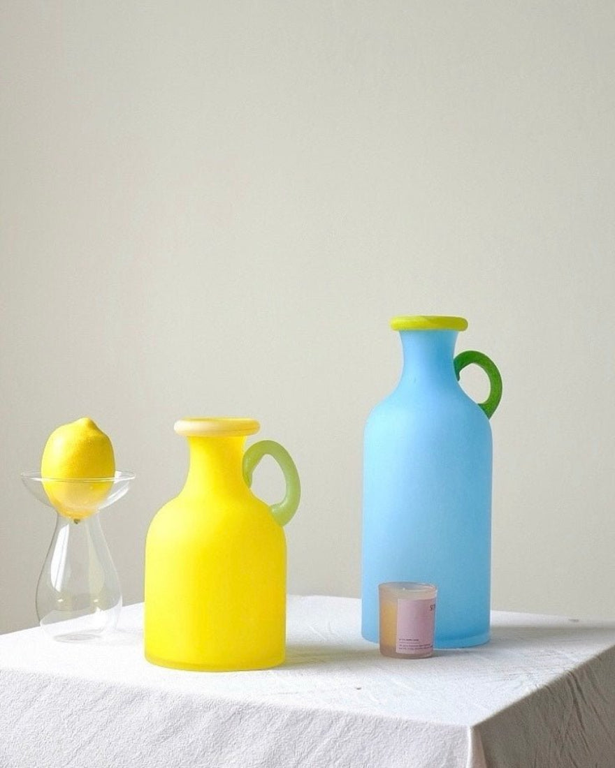 Handblown Bonbon Pitcher Vase