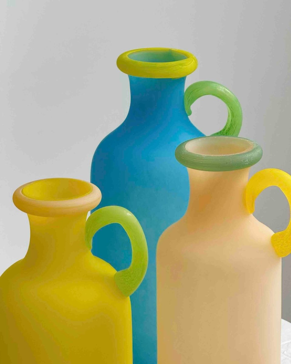 Handblown Bonbon Pitcher Vase