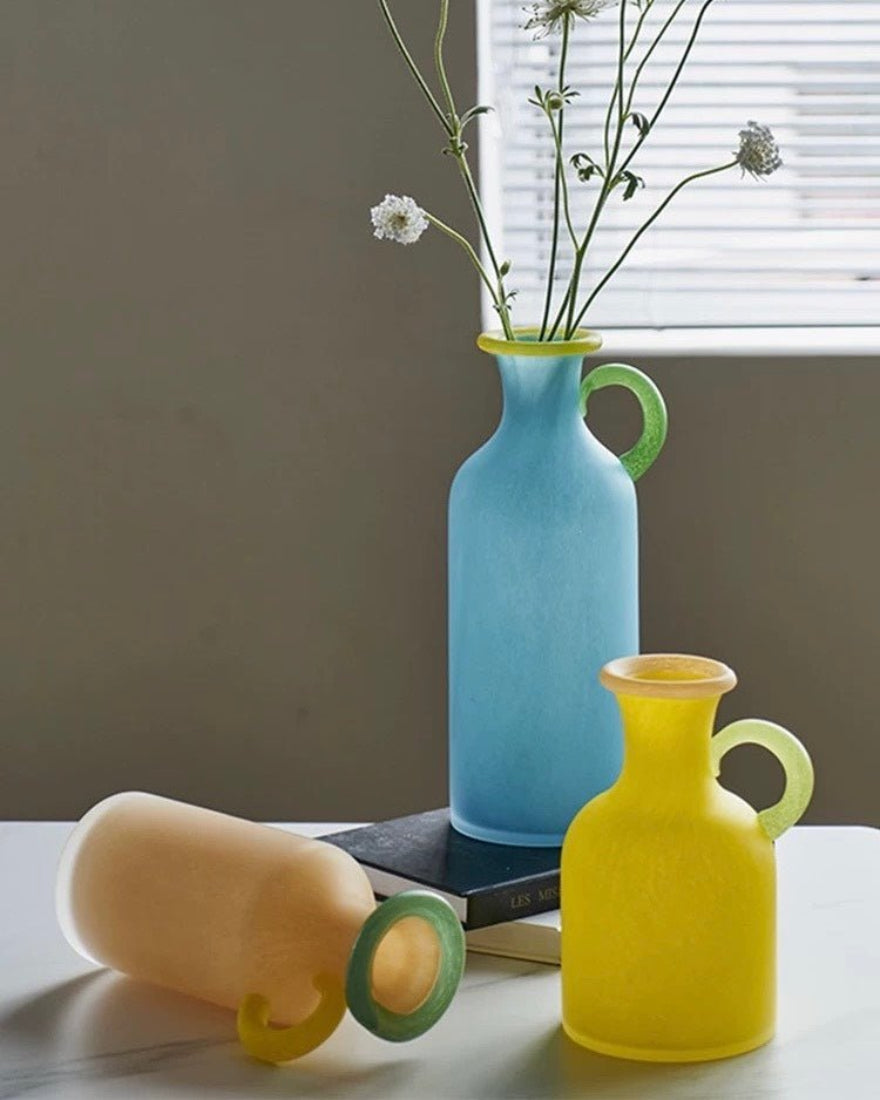 Handblown Bonbon Pitcher Vase