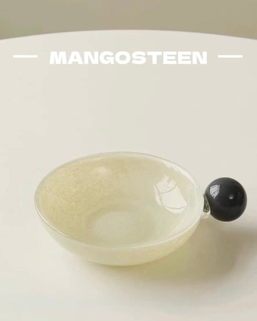 Handblown Bonbon Whimsical Salad Snack Desert Bowl