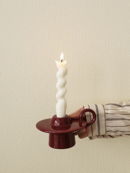 Ceramic UFO Candle Holder