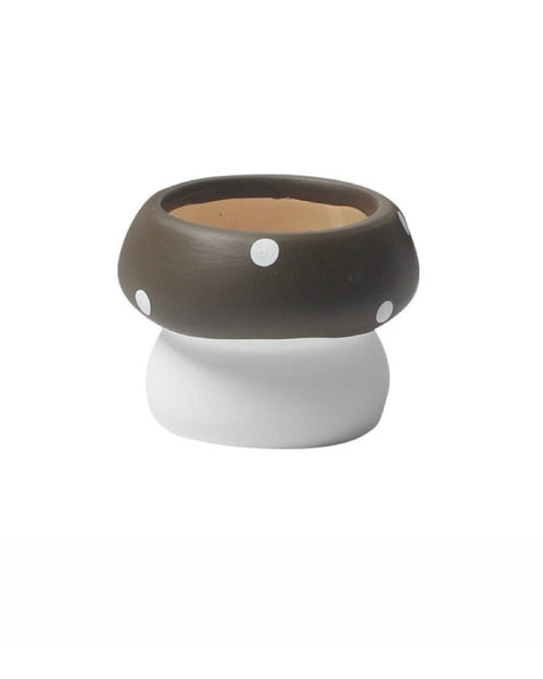 Ceramic Mushroom Plant Flower Pot
