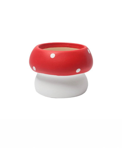 Ceramic Mushroom Plant Flower Pot