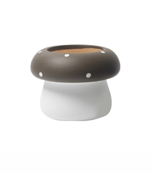 Ceramic Mushroom Plant Flower Pot