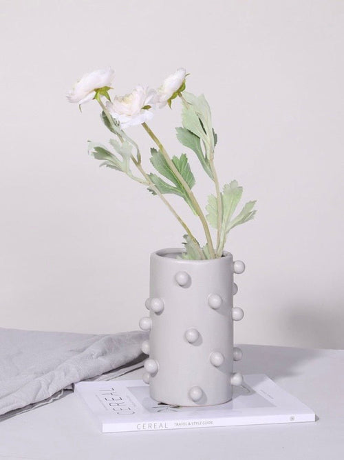 Morandi-color Pomponette Vase