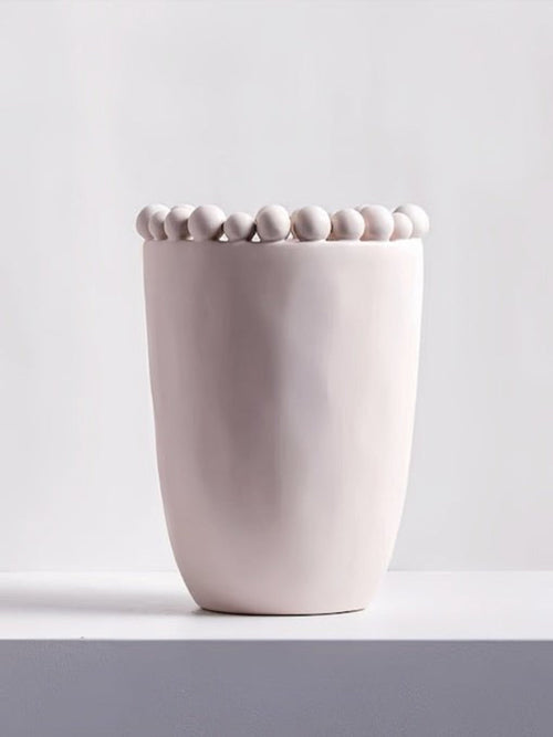 Morandi-color Pomponette Vase