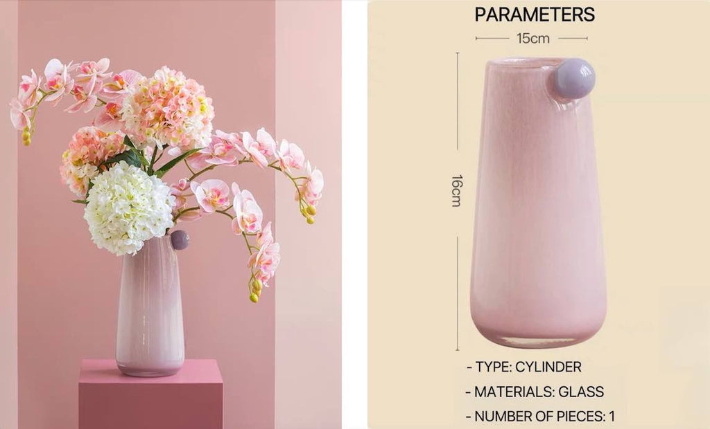 Jelly Bean Cylinder Vase