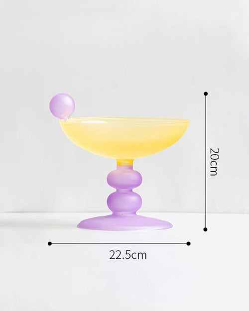 Jelly Bean Footed Tray Fruit Bowl