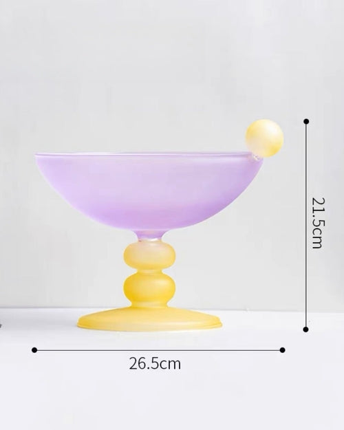 Jelly Bean Footed Tray Fruit Bowl