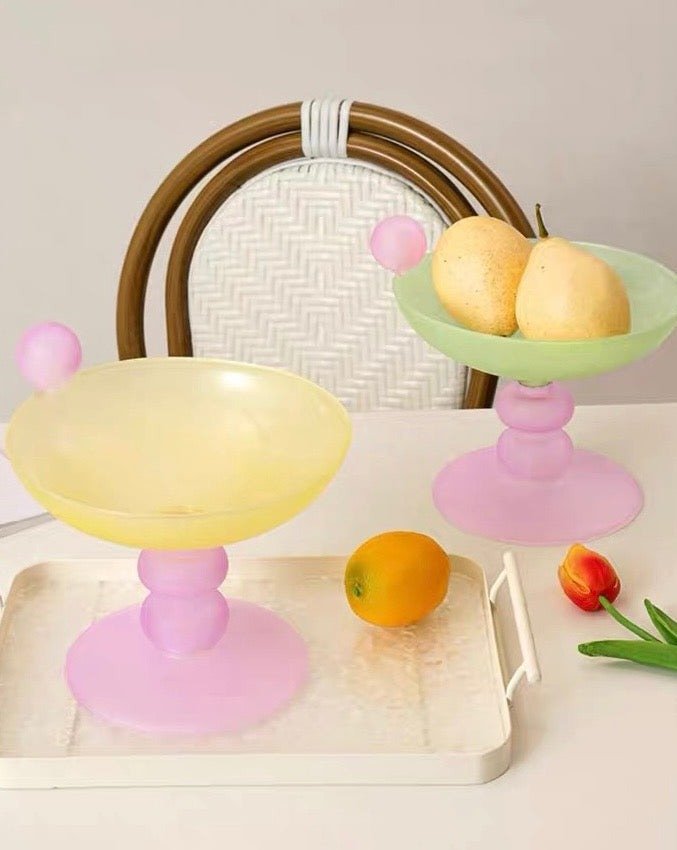 Jelly Bean Footed Tray Fruit Bowl