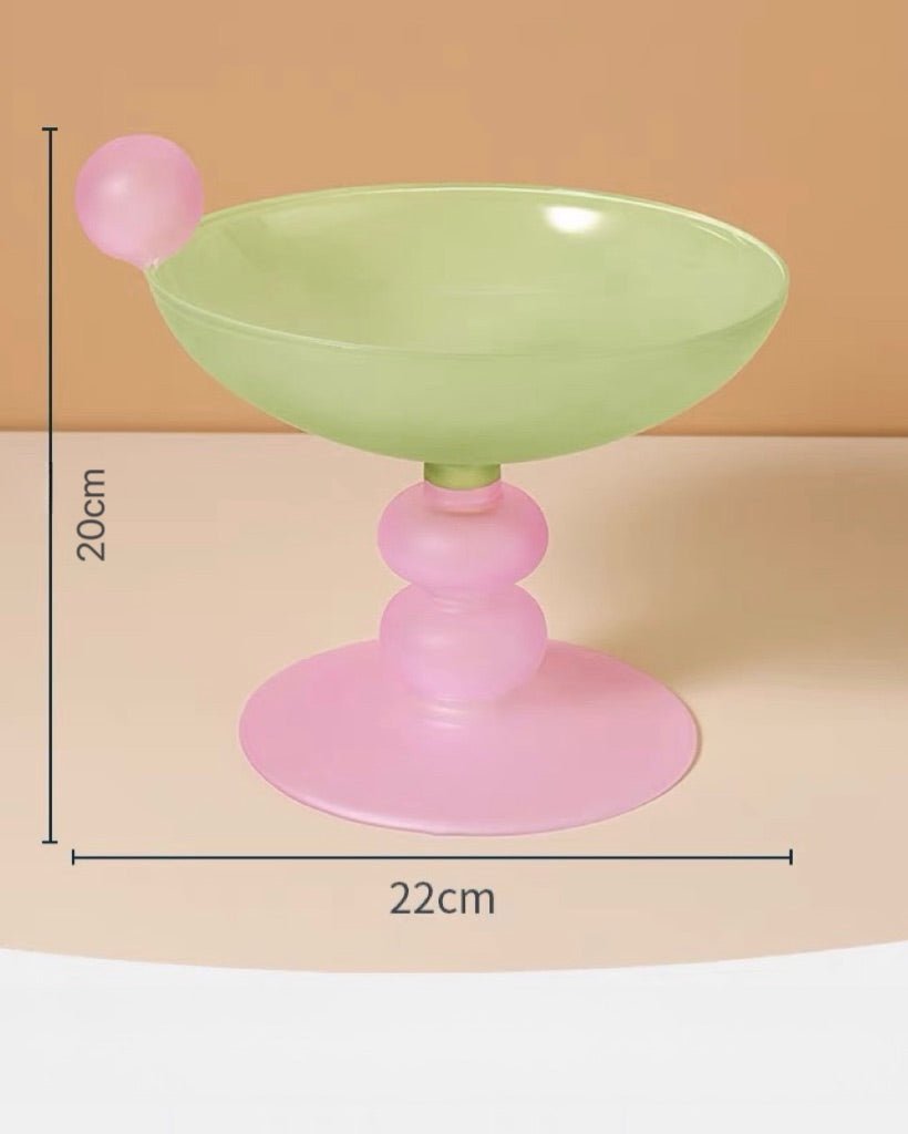 Jelly Bean Footed Tray Fruit Bowl