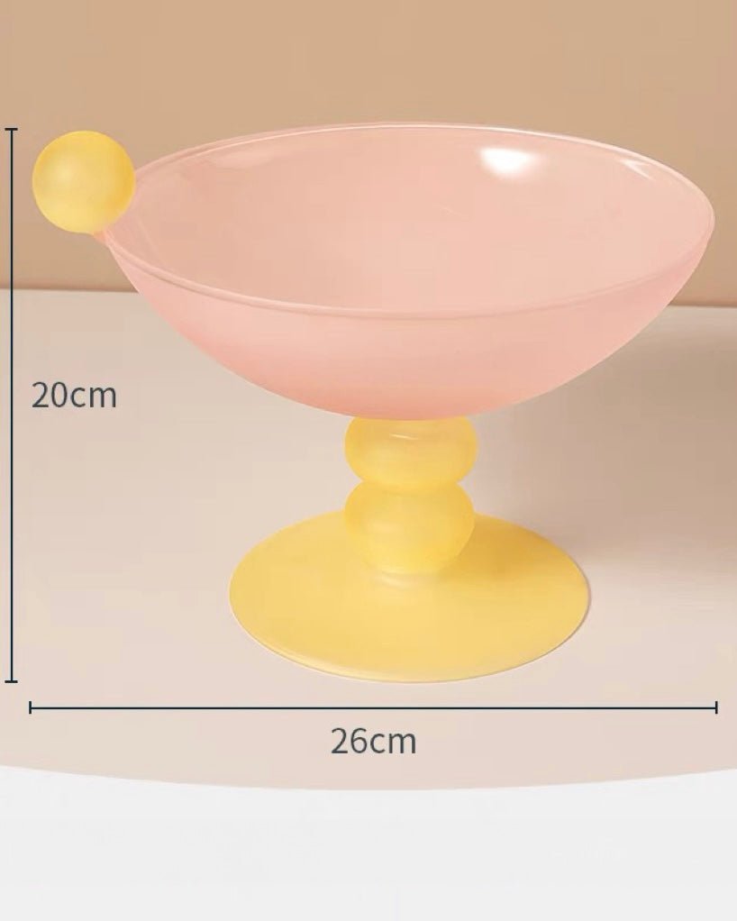 Jelly Bean Footed Tray Fruit Bowl