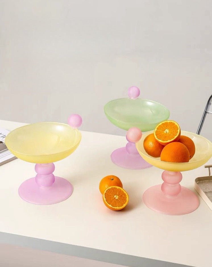 Jelly Bean Footed Tray Fruit Bowl