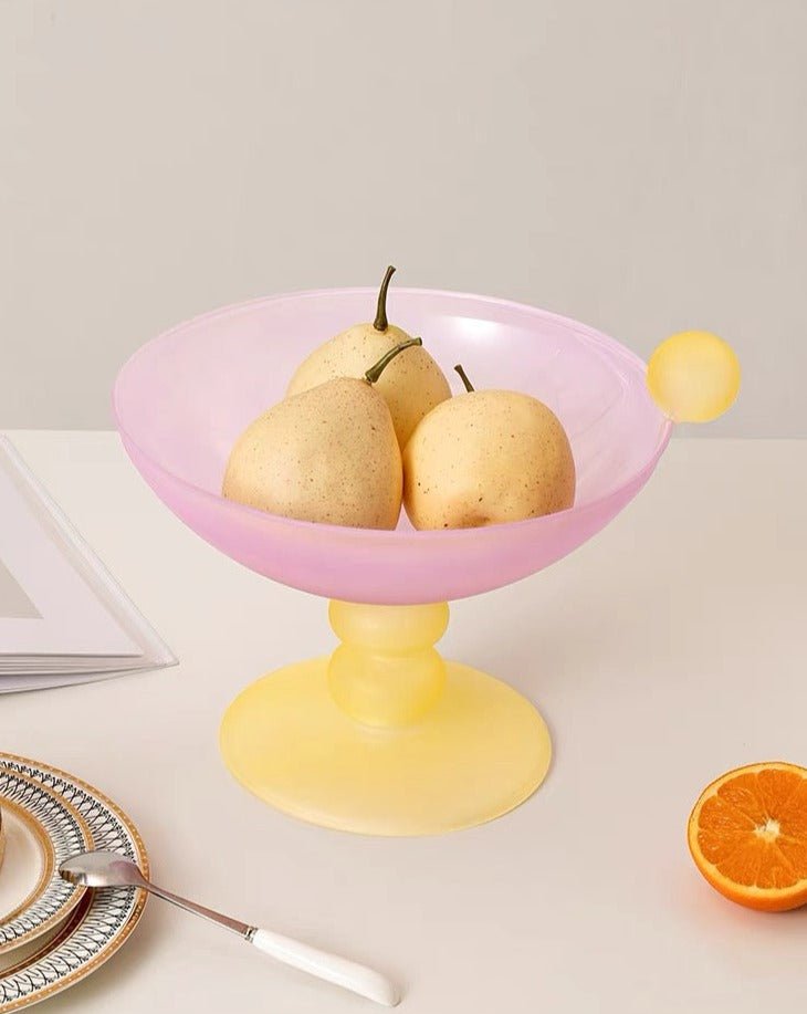 Jelly Bean Footed Tray Fruit Bowl