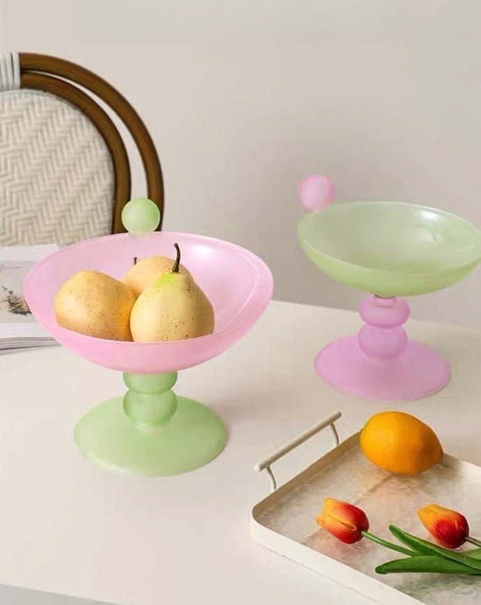Jelly Bean Footed Tray Fruit Bowl
