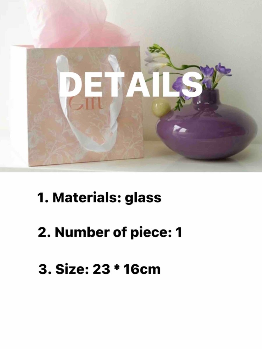 Jelly Bean Turnip Vase