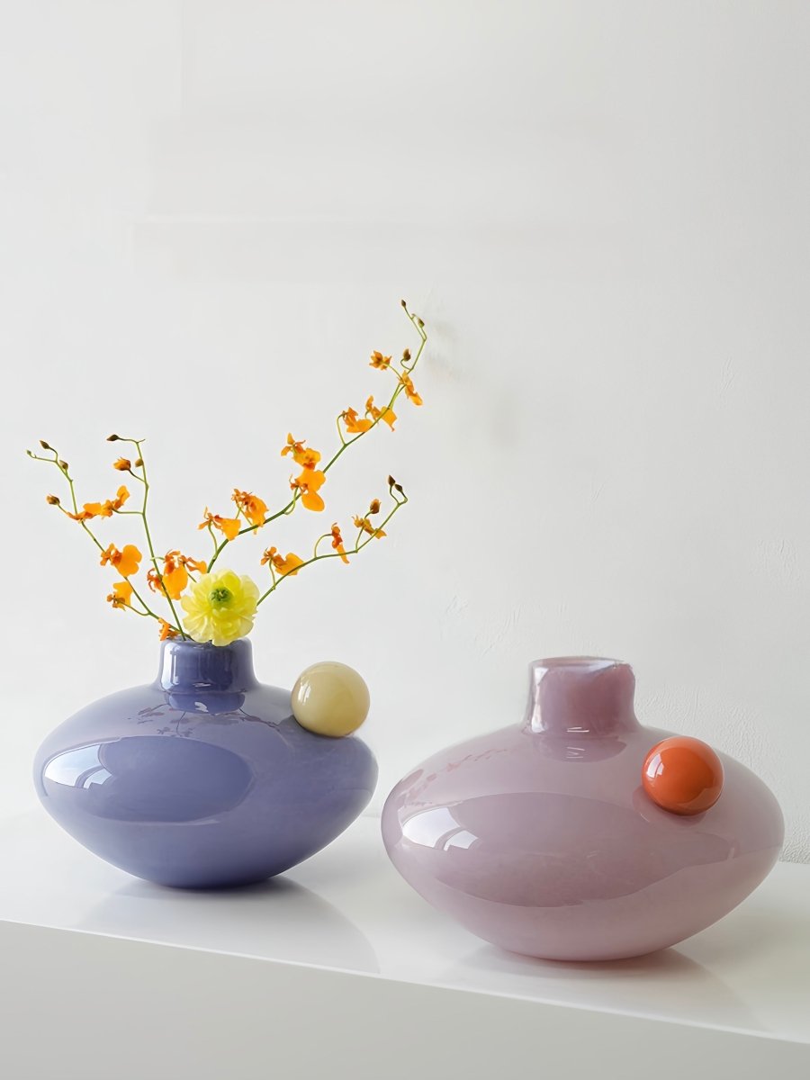 Jelly Bean Turnip Vase