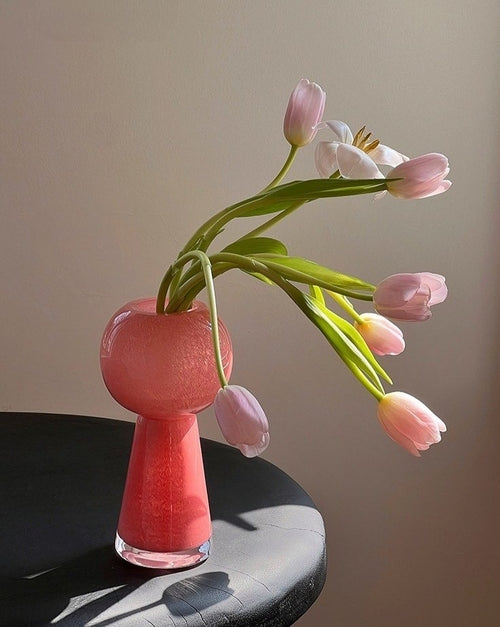 Retro Color Glazed Decorative Vase