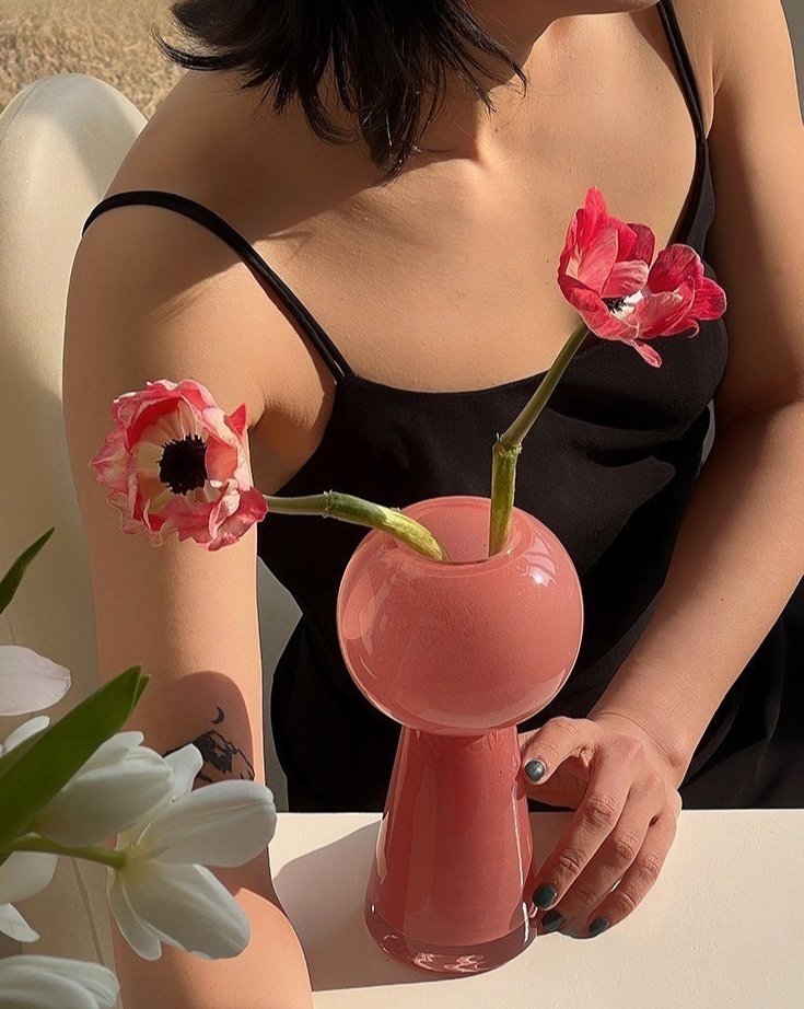 Retro Color Glazed Decorative Vase